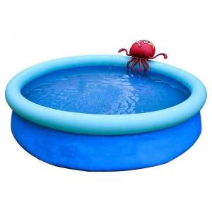 Buy cheap Household Large Inflatable Swimming Pool 500L PVC Large Paddling Pools product
