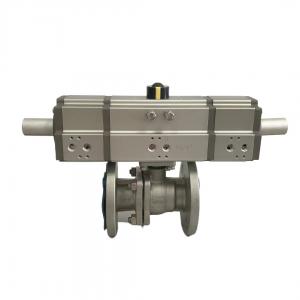 Buy cheap Three Position Pneumatic Cylinder 3 Position Pneumatic Actuator 180 Degree product