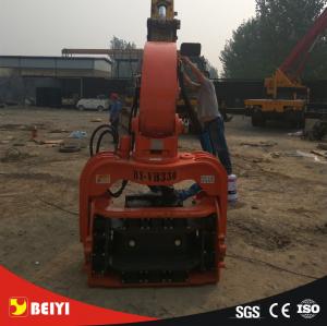 China Popular Piling Machines Vh350 Excavator Mounted Hydraulic Vibratory Pile Driving Hammer for Excavtor 45-50tons on sale