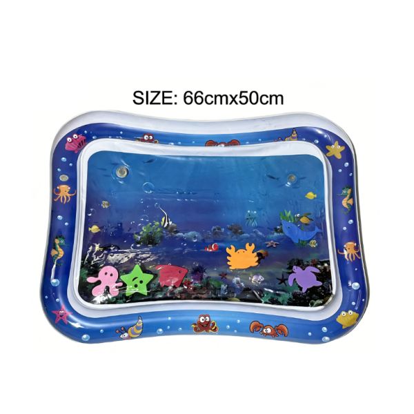 Customizable Inflatable Water Play Mat (Round & Rectangular) - Factory Direct Bulk Orders for Baby/Toddler Sensory Toys & Bath Activities
