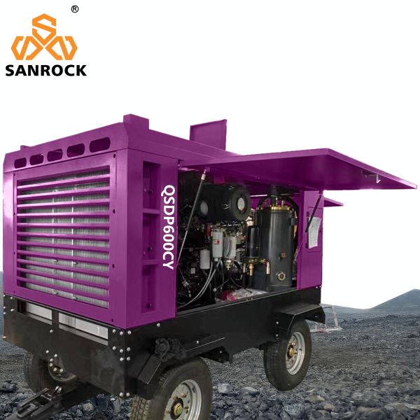High Pressure Screw Air Compressor Machine Direct Driven Rotary Air Compressor for Sale