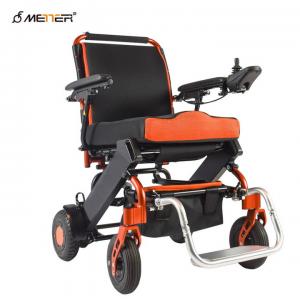China CE Portable Handicapped Lightweight Electric Folding Wheelchair on sale
