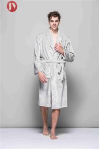 Buy cheap Mens Soft Bathrobe Fleece Kimono Hotel Spa Bathrobe Adults Men Boys Washable Breathable Fleece product