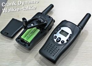 Buy cheap Crank dynamo wind up portable radio walkie talkie telecommunication product