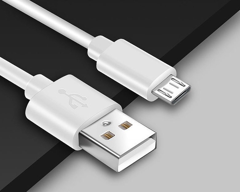 Custom Soft TPE Micro USB Data Cable , 5V 2.4A Quick Charge Data Cable