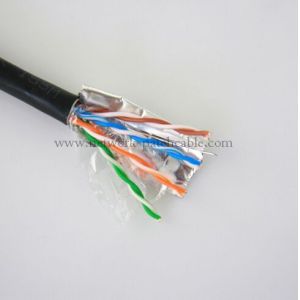 Buy cheap 0.5mm CCA Cat5e FTP Cable PE Insulation 305 m/box Telecommunication from wholesalers