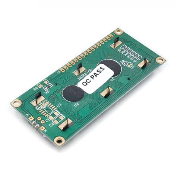China Manufacturer Customized Characters Icd Module 1602 2x16 Lcd Display Green Back Light 16 Characters 2 Line