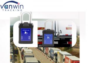China GSM 4G Safety Alarm Smart Door Lock GPS Padlock For Logistics Cargo on sale