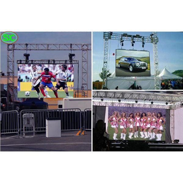Movable P8 Rental Outdoor Led Advertising Display Board for Event Stage Show