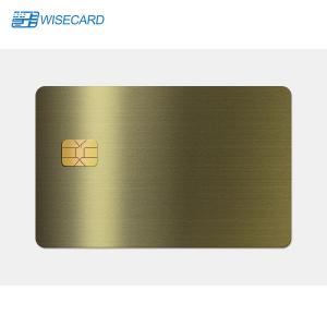Buy cheap Smart Loyalty 144 Bytes Metal Credit Card RFID NFC Chip Business Use product
