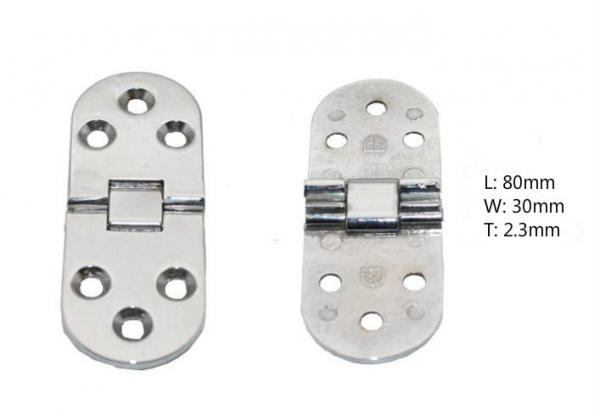 Quality Zinc Alloy Furniture Hinges For a Flush Installation In a Table Or Desk Top. for sale