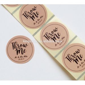 5cm Gloosy Packaging Circle Adhesive Labels
