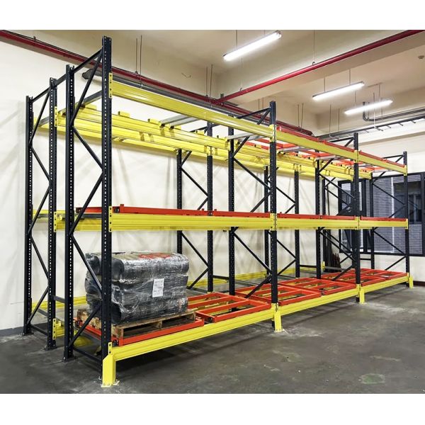 Push Back Pallet Rack High Density Warehouse Storag Rack