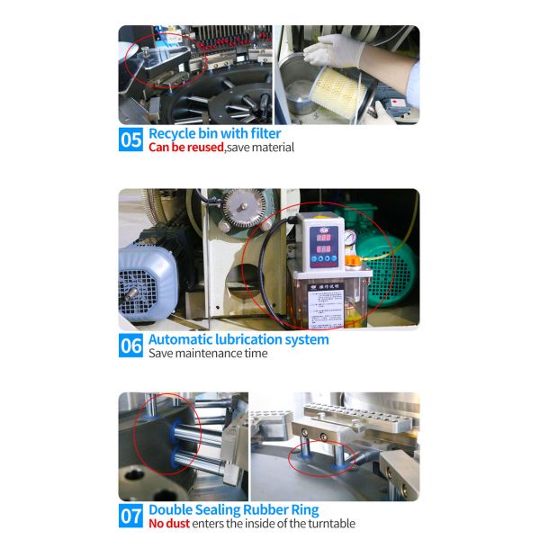 Efficient Automatic Capsule Filler , 3800 Pcs / Min Pill Capsule Machine