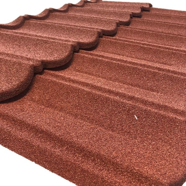 Stone-coated galvanized steel (SGCS) roofing
