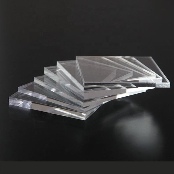 3mm 1220*2440mm Laser Cutting acrylic sheet board Abrasion Resistant Clear Cast