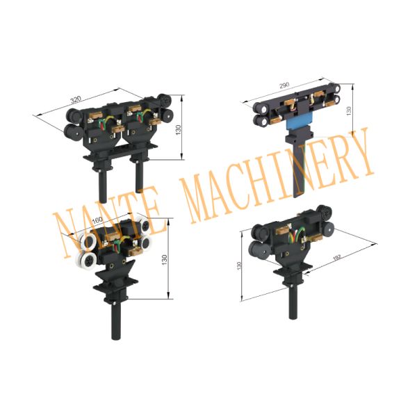 Jointing Box For HFP95 Series Enclosed Conductor Rail Poles 5,6,7,8,9,10 Max. Voltage 660V