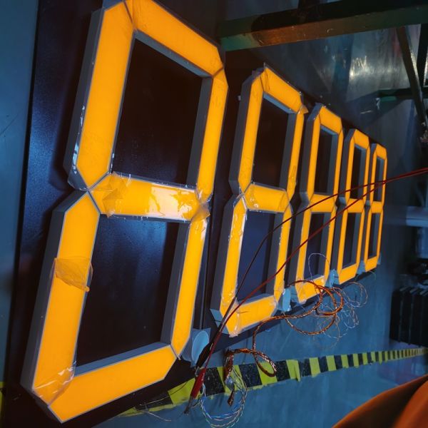 High Intensity 360° SMD LED Seven Segment Display / Seven Segment LED Display