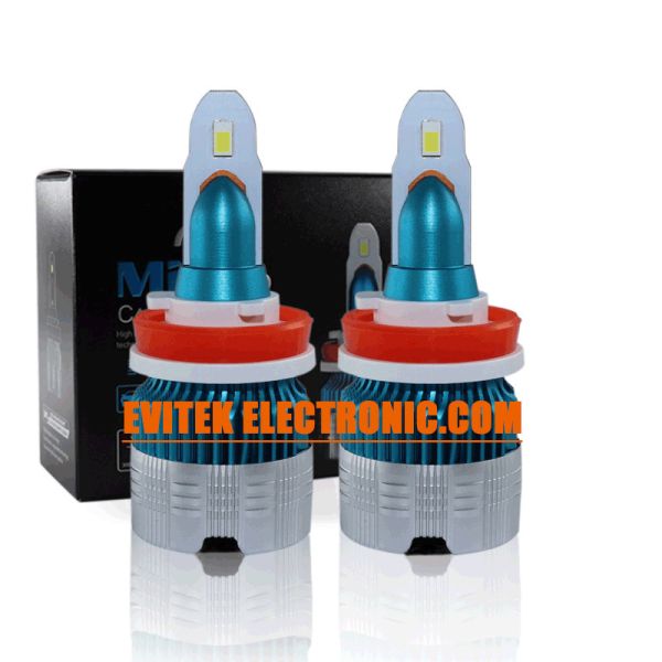 Rocket Shape CSP LED Headlight 35W High Light Slim Car Headlight Bulbs