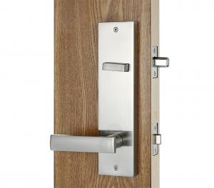 Buy cheap Zinc Alloy Entrance Door Handle Sets For 45mm - 70mm Door Thickness product