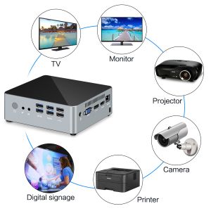 China KC3-I5 7200U Ultra Compact Pc / High Performance Mini Pc Small Fast Quiet on sale