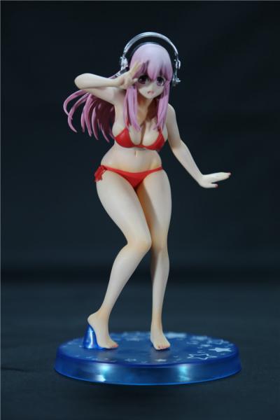 Quality Red Color Sex Anime Figure , Undressable Anime Figures Different Style Available for sale