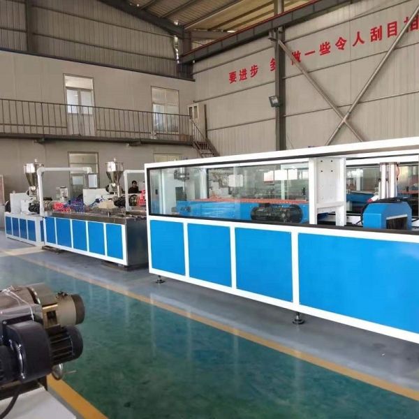 SJSZ65/132 PVC WPC Louver Panel Extruder Machine For Decoration