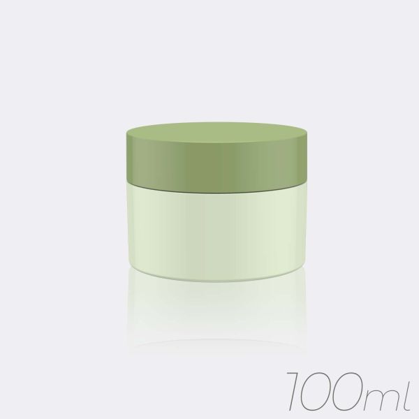 30ml 50ml 100ml Empty Mono PP/PP PCR Refillable Jar For Cosmetics GR726A