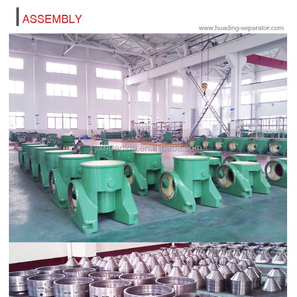 Milk Fish Oil Disc Oil Separator Continuous Flow Solid Liquid Separator Biodiesel