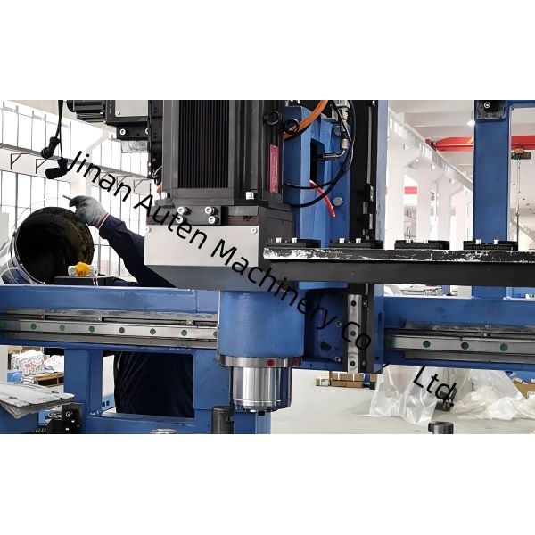 φ5~φ30 Mm Hole Diameter 3D CNC H-Beam Drilling Milling And Sawing Machine 11KW Motor Power