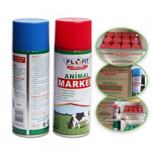 China Long Lasting Animal Marking Spray Paint 2 Years Shelf Life For Pigs Cows Horse Sheep on sale