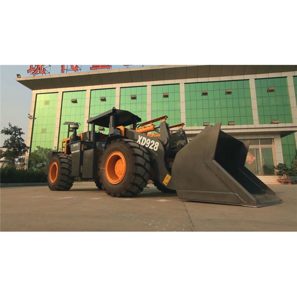 Underground wheel loader XD928 rated load 2.0ton with 1cbm bucket capacity