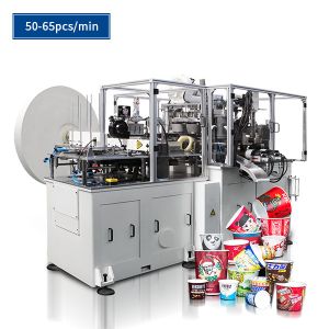 China Disposable Cup Making Machine For Bowl Bucket SCM-3000-G 65pcs/Min on sale