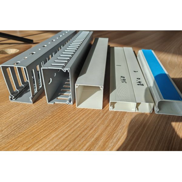 PVC Cable Duct Trunking Production Line for Smooth and Durable Plastic Profile Extrusion Machine