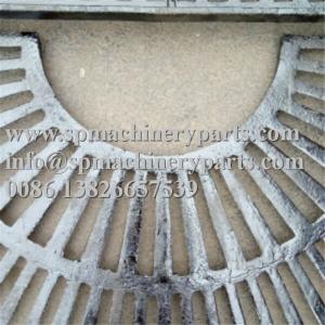 Buy cheap Custom Landscape Architecture Design Parts 1000mm Square Cast Grey Iron Tree Grate In Two Halves product