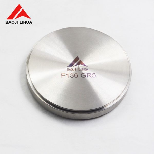 Round Titanium Disc in Various Diameters and Thicknesses for Industrial