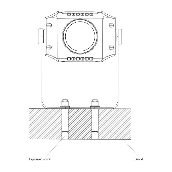 200W Custom Gobo Projector Ip65 High Brightness Advertising Led Outdoor Christmas Gobo Logo Projector Advertising Lights