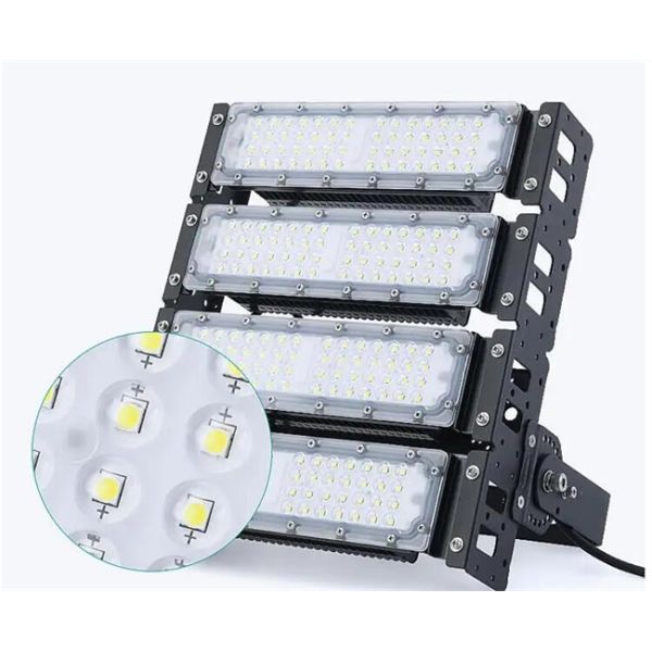 led flood light with led spot stadium light 100W 500W 1000W 1200W IP65 Waterproof CE ROHS TUV ETL 3000K 6000K