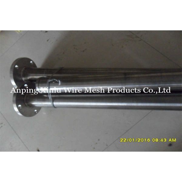 Ion Exchange Resin Trap Strainer Wedge Wire Candle Filter DN45