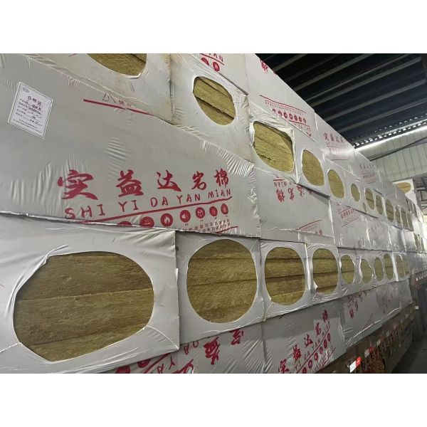 Medium Density Rock Wool Board 1200x600mm With Temperature Resistance -268℃ ~ 650℃