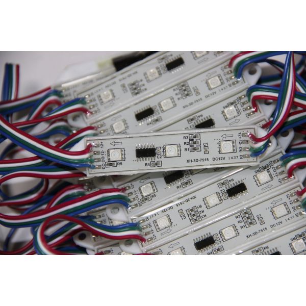 IP65 Waterproof LED Module DC12V 24V Tri-Color Energy Efficient Signage Light Box Storefront