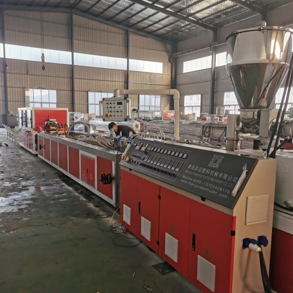SJSZ 65/132 WPC Decking Profile Extrusion Line For Outside Decking Floor