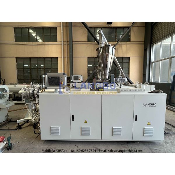 Plastic Extrusion Machine Plastic Equipment PVC PP PE Pipe Extruder Making Machine Production Line