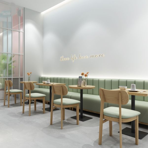 Modern Restaurant Furniture Stylish Western Restaurant Sofa and Chair