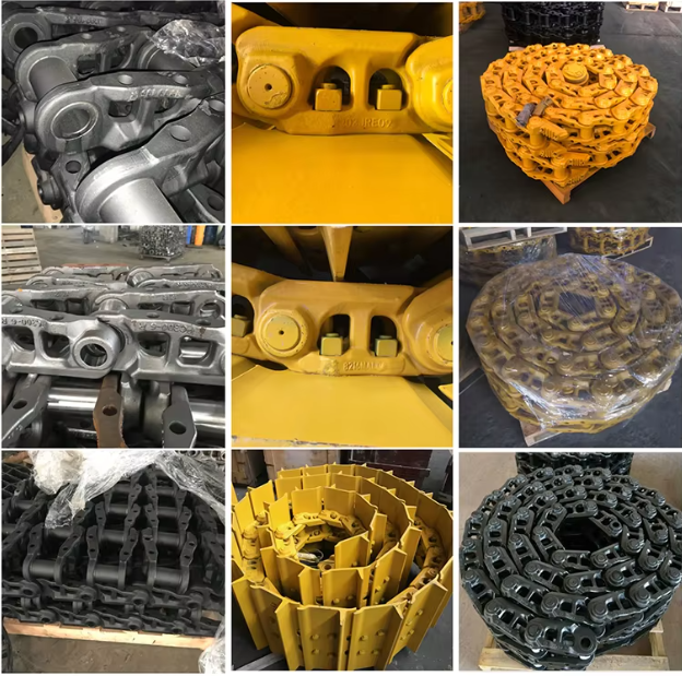Track Chain for Komatsu D37EX-22 / Part No. 14X-32-00011 – High Strength Track Link Assembly