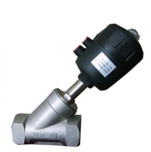 Buy cheap J611F Hexagon Head Piston Operated Pneumatic Stainless Steel Angle Seat Valve Durable product