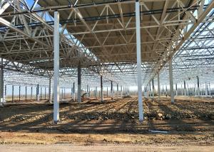 China Truss Roof Steel Structure Buildings / Ready Made Structural Steel Workshop on sale