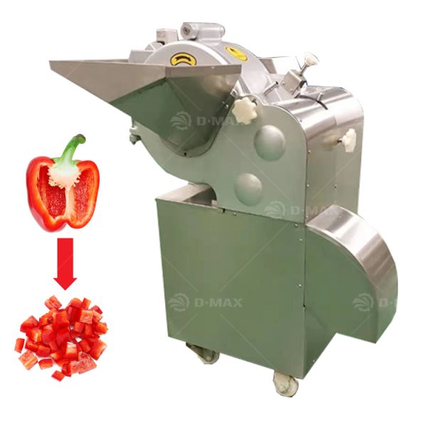 Raw Material Vegetable Strips Cutting Machine with Double Heads