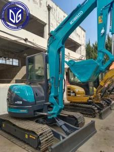 China Advanced Sk55 Used Kobelco 5.5 Ton Excavator Powerful Versatile For Construction on sale