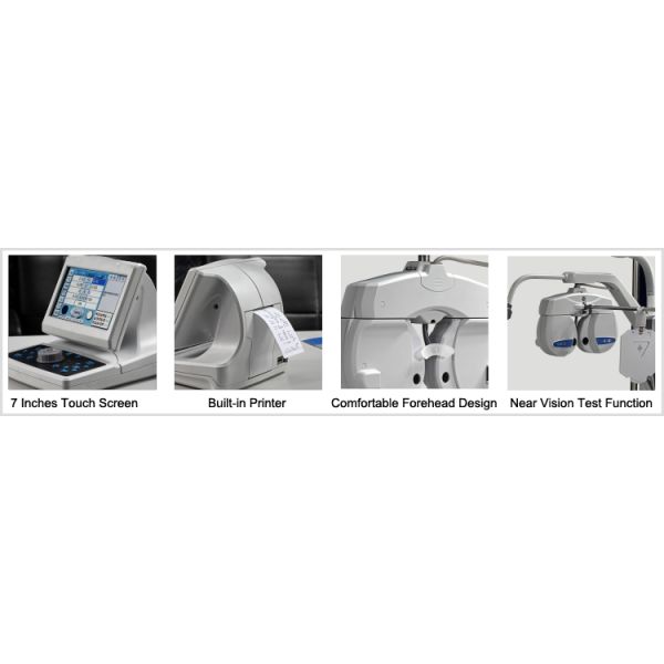 Digital Optometry Phoropter 7.0 Inch LCD Touch Screen GD8803 Compact Design